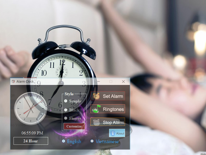 [Sophomore] Group project - Alarm Clock app