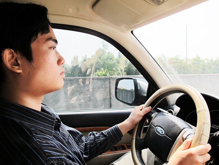 Drive to customer's site