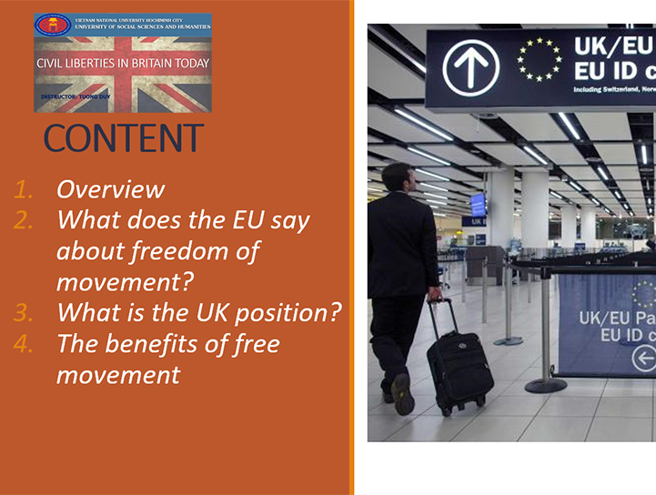 Group presentation: Civil liberties in Britain